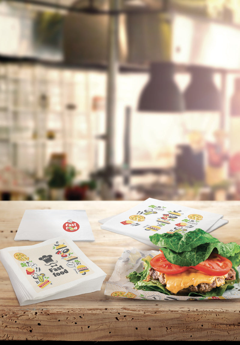 Tovaglioli e Fogli Fast Food