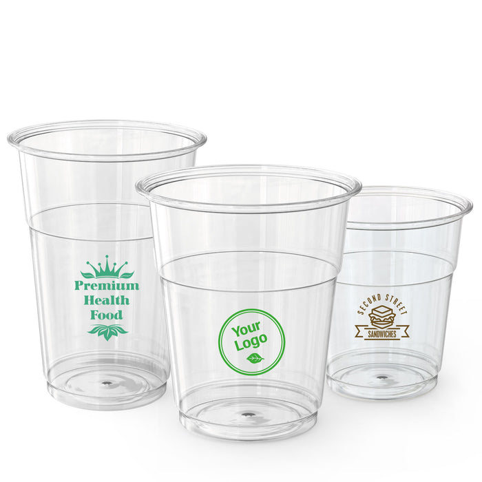 Bicchieri in PLA logo fronte