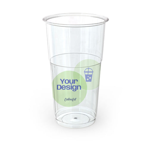 Bicchieri in PLA stampa fronte e retro