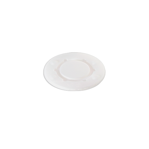 Coperchi 4oz in plastica opalescente piani