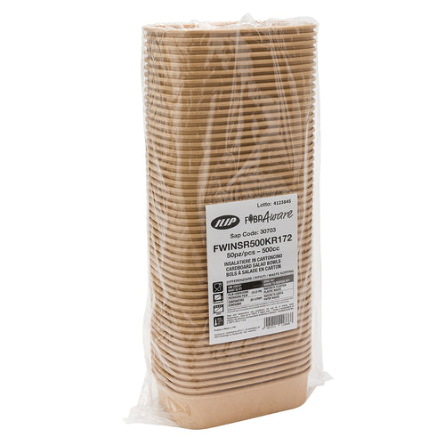 Insalatiere rettangolari 500 cc