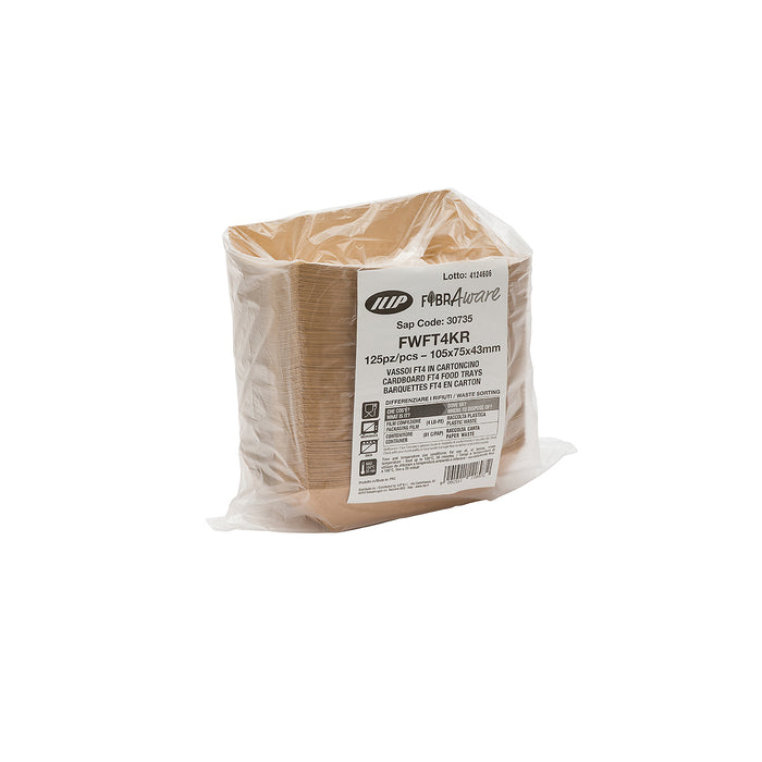 Vassoi a barchetta 104x75x43 mm