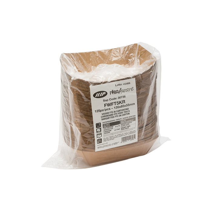 Vassoi a barchetta 135x85x55 mm