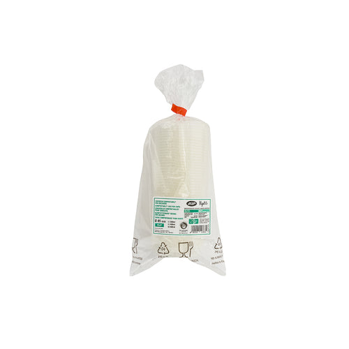 Coperchi piani per 350/400/500 ml BIO Plastica