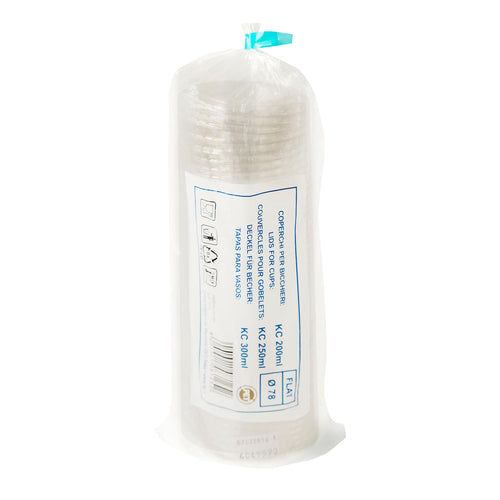 Coperchi piani per 250/300 ml PET