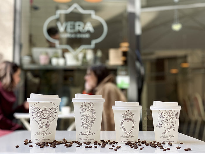 Bicchieri in cartoncino compostabili