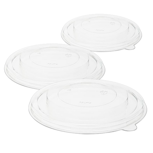 Coperchi in plastica rPET per ciotola (alimenti freddi)
