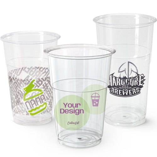 Bicchieri in PLA stampa fronte e retro